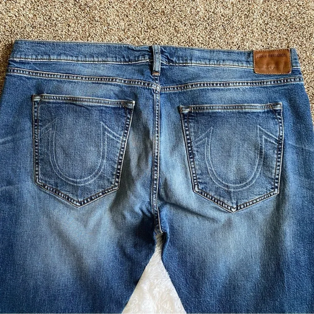 True Religion Rocco Relaxed‎ Skinny Jeans Mens Size 42 Short